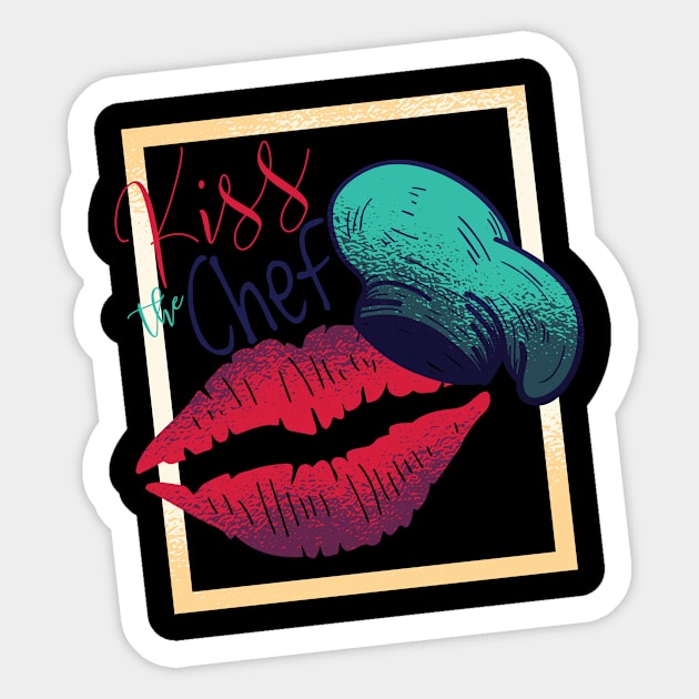 Kiss The Chef Sticker by BamBam